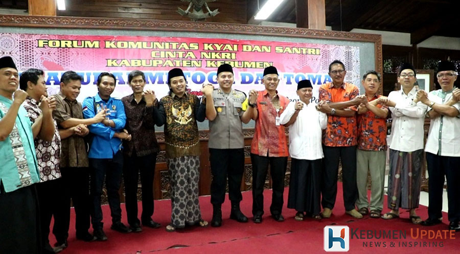 Kiai dan Santri  Kebumen Tolak Gerakan  yang Mendelegitimasi Pemilu 2019