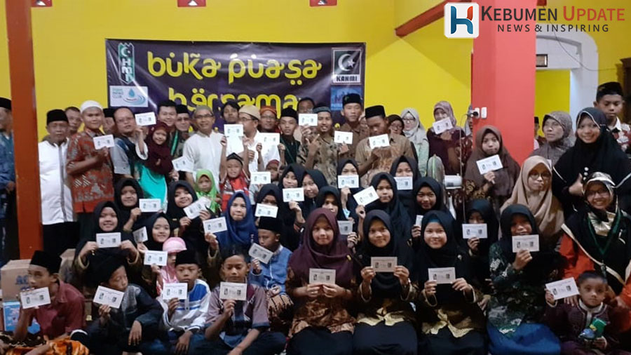 KAHMI, HMI dan PDAM Infaq Club Buka Puasa Bareng Yatim dan Dhuafa