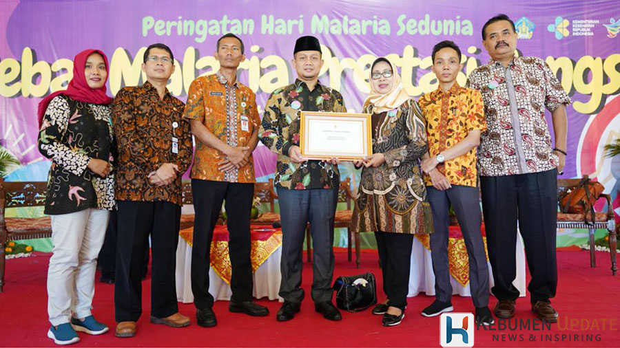 Kebumen Raih Sertifikat Eliminasi Malaria, Wabup Apresiasi Sinergitas Semua Pihak