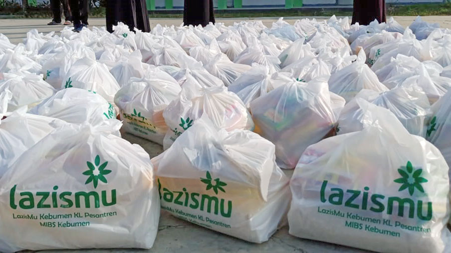 Paket sembako siap disalurkan kepada yang berhak. (Foto: Istimewa)