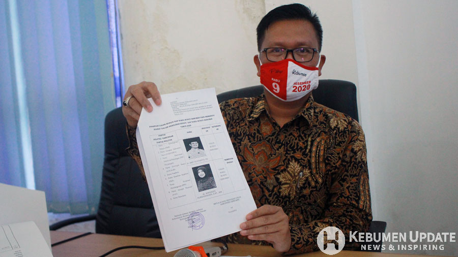 Arif-Rista Vs Kolom Kosong di Pilbup Kebumen.