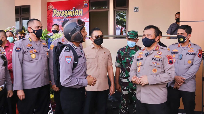 Kapolda Jateng  Resmikan Rusun SBSN, Polsek Purwodadi dan Luncurkan Aplikasi Omah Bhabin