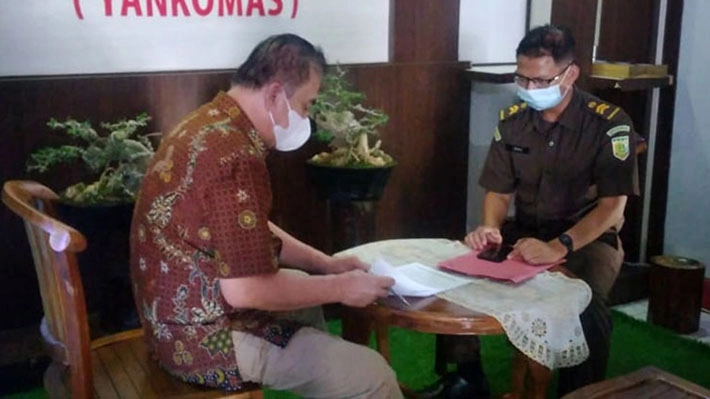 Azam Fatoni Jalani Eksekusi di Lapas Semarang