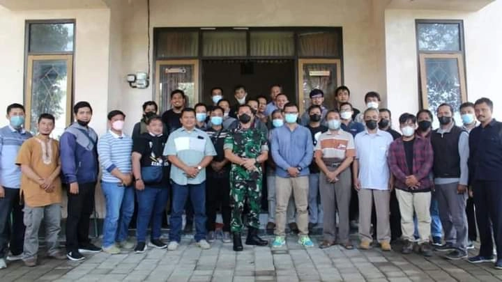 Dandim 0709 Kebumen Silaturahmi dengan anggota PWI Kebumen