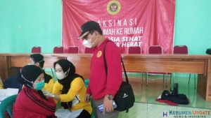 Geser ke Sisi Barat Kebumen, Binda Jateng Gelar Vaksinasi di Desa Sukomulyo