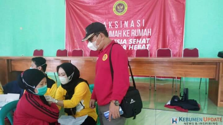 Geser ke Sisi Barat Kebumen, Binda Jateng Gelar Vaksinasi di Desa Sukomulyo
