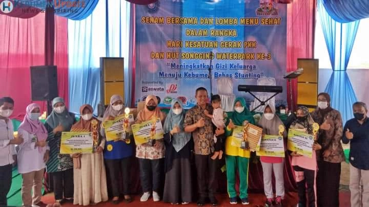 Songging Waterpark Kerjasama Dengan TP PKK Adimulyo Gelar Lomba Menu Sehat