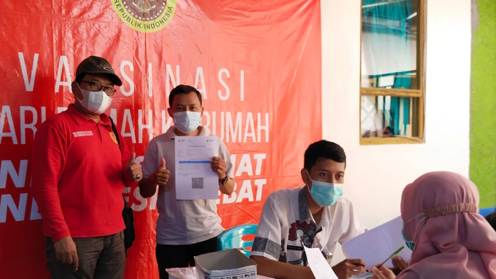 Binda Jateng Bersama Puskesmas Alian Masih Menggelar Vaksinasi Booster