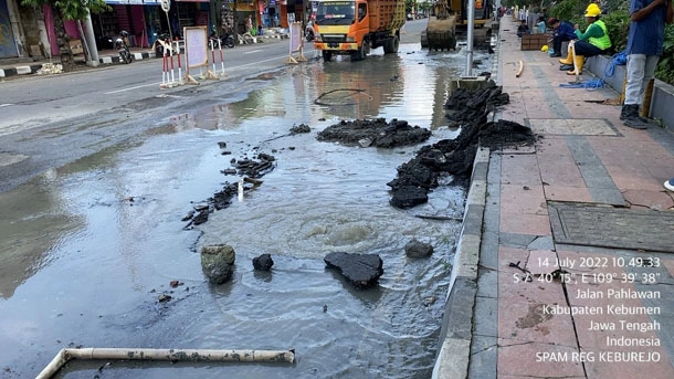 Aliran PDAM Bumkot dan Pejagoan Mati