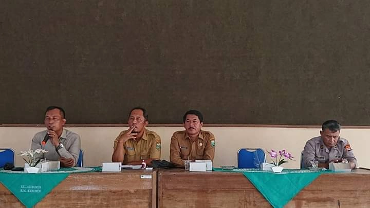 Lurah Kebumen Sampaikan Laporan Kegiatan KIE Terkait Parkir Pengunjung