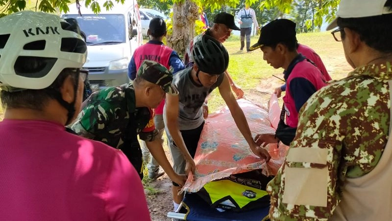 Pesepeda Meninggal Kecelakaan Saat Jajal Track Benteng Jepang Downhill