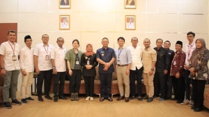Monitoring Program, Palang Merah Jepang Temui Bupati Kebumen dan Kunjungi Beberapa Desa