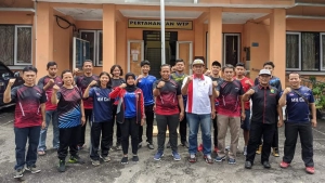 Waketum III KONI Kebumen Lepas 9 Atlet Bulutangkis untuk Pra Kualifikasi Porprov Jateng