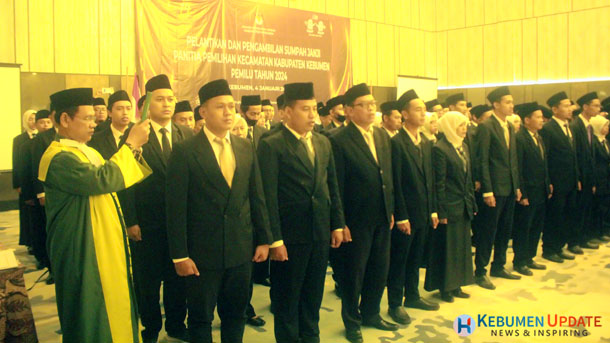 KPU Kebumen Lantik 130 PPK