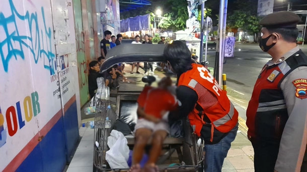 Tukang Becak Meninggal