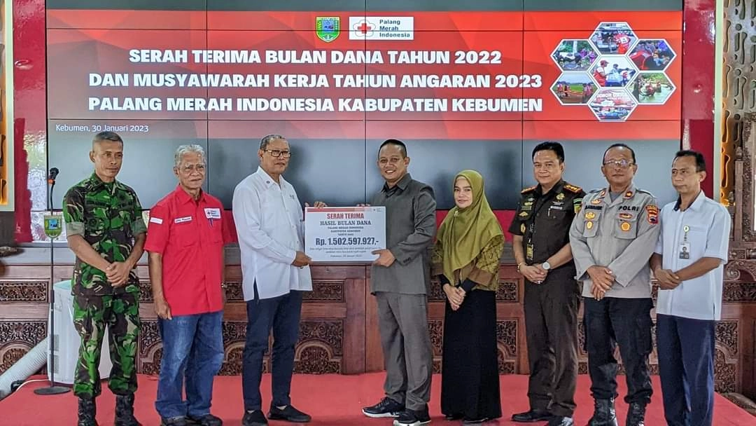 Hasil Bulan Dana PMI Kebumen Tahun 2022 Rp 1,5 Miliar, Naik Dibandingkan Sebelumnya
