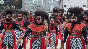 Gelar Karya P5 SMP N 1 Kebumen Tampilkan Flashmob Tari Cepetan