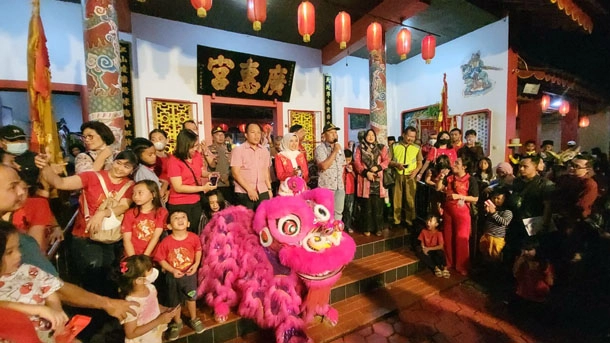 Perayaan Capgomeh di Kebumen