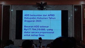 ADD Sejumlah Desa di Kebumen Alami Penurunan, Karena Apa?