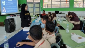 LDKS SMPN 1 Sruweng Bahas Pemanfaatan Medsos Bagi Remaja