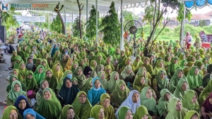 Ribuan Anggota Muslimat NU Kebumen Hadiri Harlah ke-77 dan Tahlil Akbar