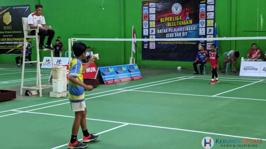 481 Atlet Ikuti Super Liga Bulutangkis Antar Pelajar Tingkat Kedu-DIY