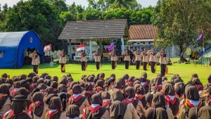 Cakra Adhi Kusuma SMAN 2 Kebumen Gelar Pelantikan Pramuka Penegak Bantara