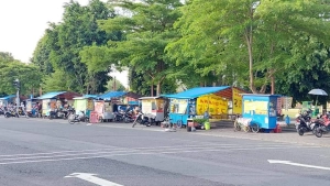 Selama KIE 2023, PKL Alun-alun Kebumen Tempati Jalan Soekarno Hatta