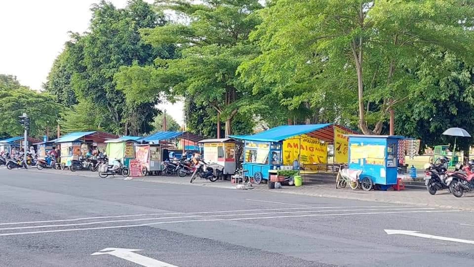 Selama KIE 2023, PKL Alun-alun Kebumen Tempati Jalan Soekarno Hatta
