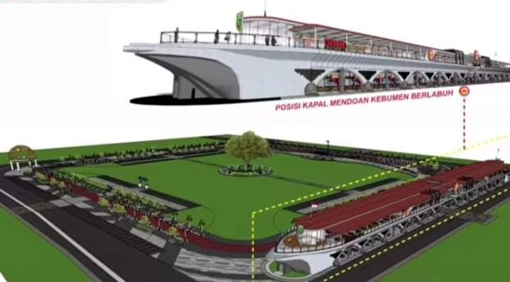 Mulai Direnovasi, Alun-alun Kebumen Nantinya Menjadi Alun-alun Pancasila