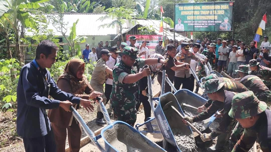 TMMD ke-117 Sengkuyung Tahap II TA 2023 Dimulai, Ini Sasaran Kegiatannya