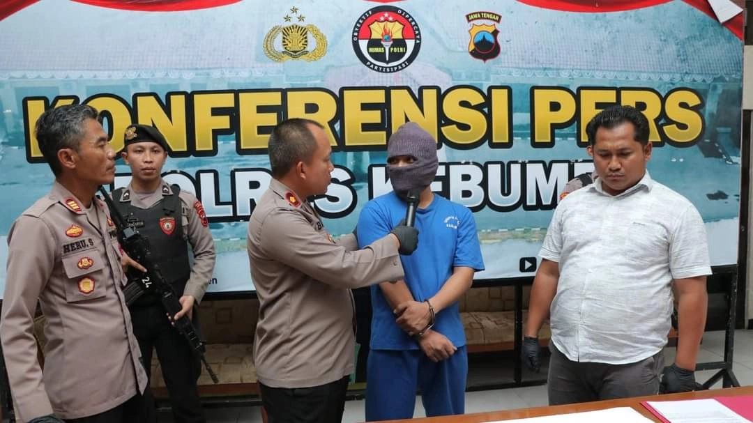 Baru Dua Bulan Bebas, Residivis Kembali Ditangkap Sat Resnarkoba Polres Kebumen