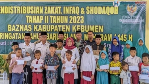 Baznas Kebumen Tashorufkan Dana ZIS Rp829 Juta