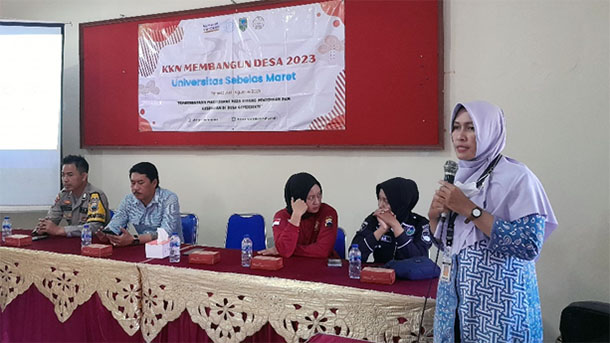 Kelompok KKN 141 UNS Cegah Stunting 