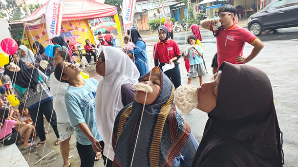 Pesta Rakyat Alfamart meriahkan HUT RI ke-78