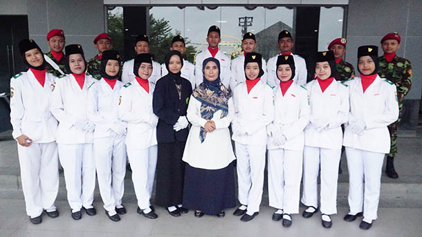 Upacara HUT Ke-78 RI di UNIMUGO