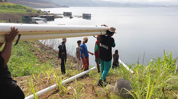 Pipanisasi di Desa Sendangdalem