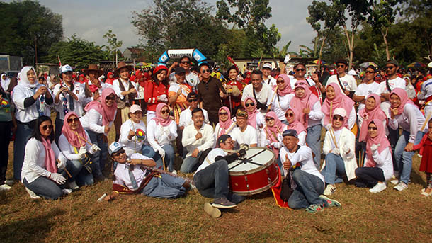 Jalan Sehat HUT ke-60 SMAN 1 Gombong
