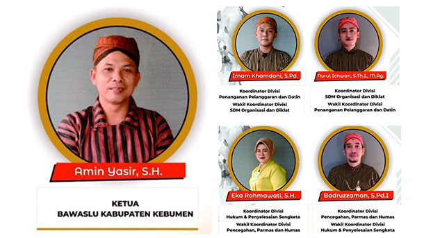 Anggota Bawaslu Kebumen 2023-2028