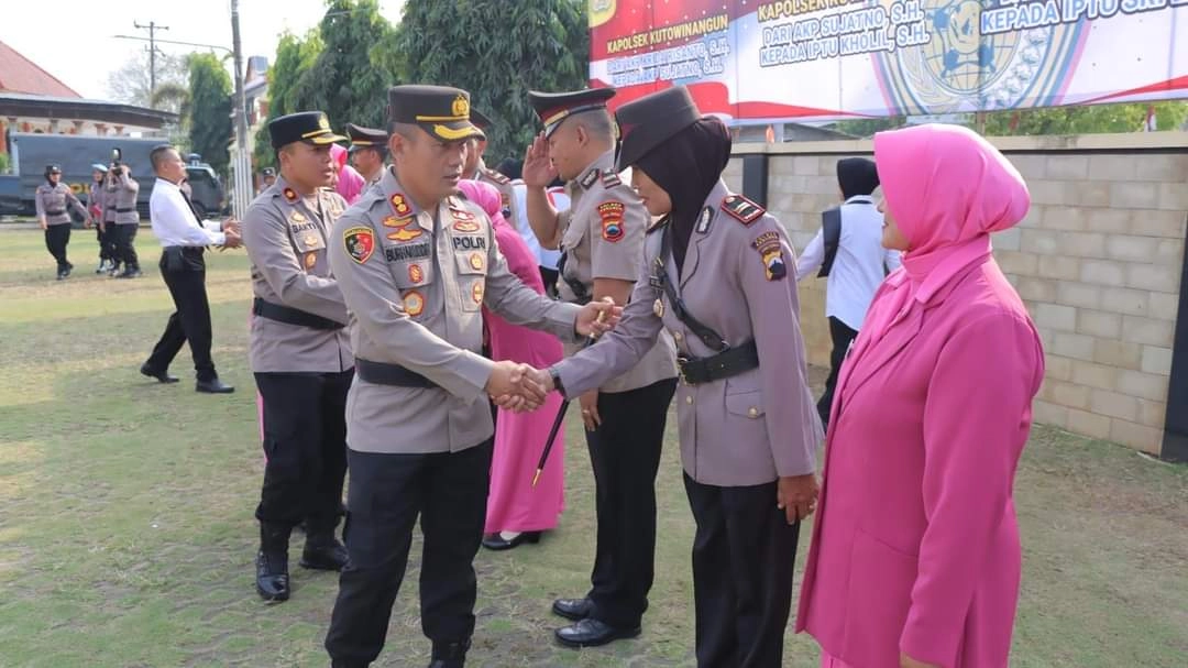 Kapolsek Kutowinangun AKP Krida Risanto Pindah Tugas, Ini Penggantinya