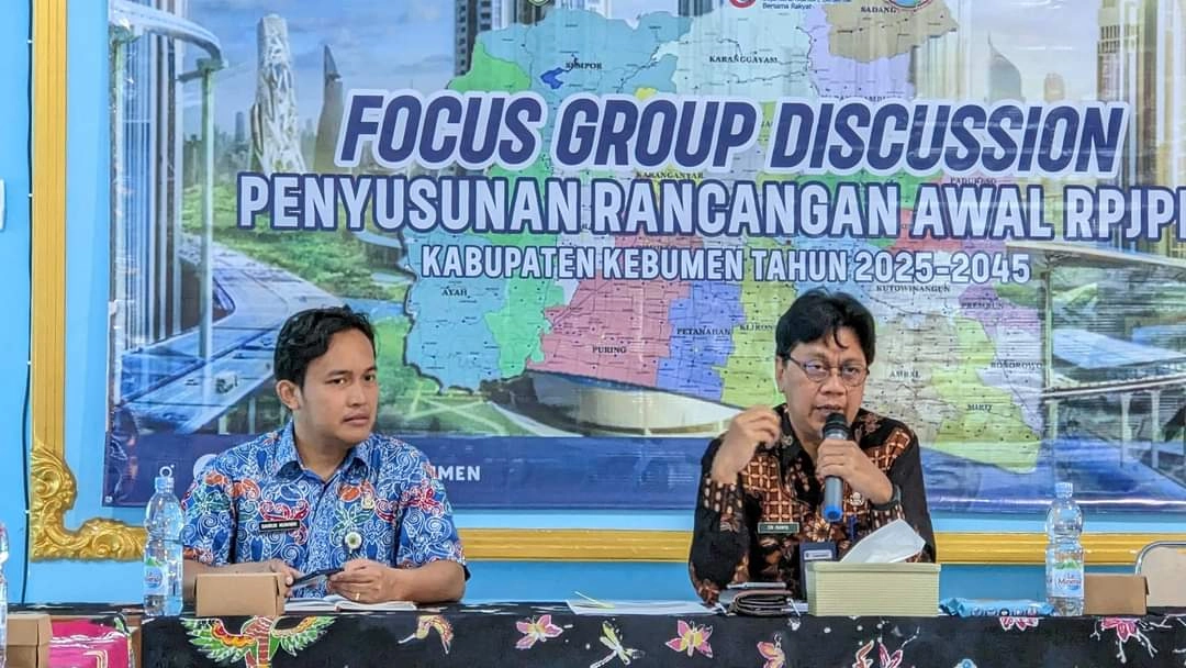Susun Rancangan Awal RPJPD Kebumen 2025-2045, Bappeda Gelar FGD Bertema Kualitas SDM