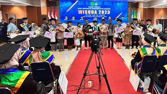 UNIMUGO Wisuda 516 Lulusan, Berikut Daftar Wisudawan Terbaik