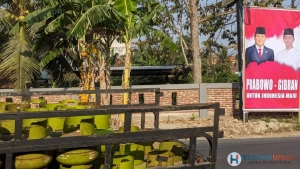 Baliho Prabowo dan Gibran Mulai Bermunculan di Kebumen