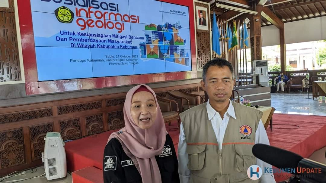 Concern ke Masyarakat tentang Potensi Bencana, Badan Geologi ESDM Gelar Sosialisasi di Kebumen