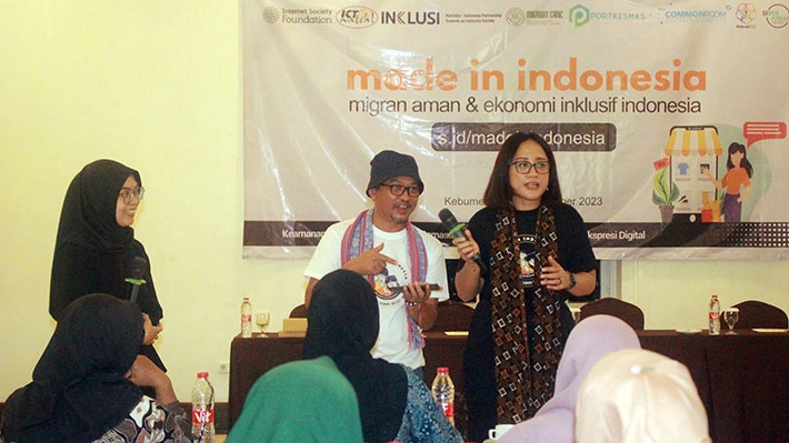 Pelatihan pemasaran digital bagi purna pekerja migran