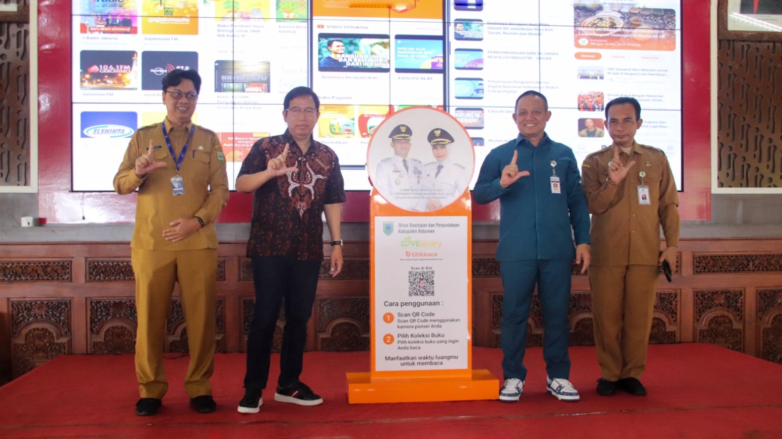Titik Baca Digital Ada di Kebumen, Akses Gratis Lewat Ponsel