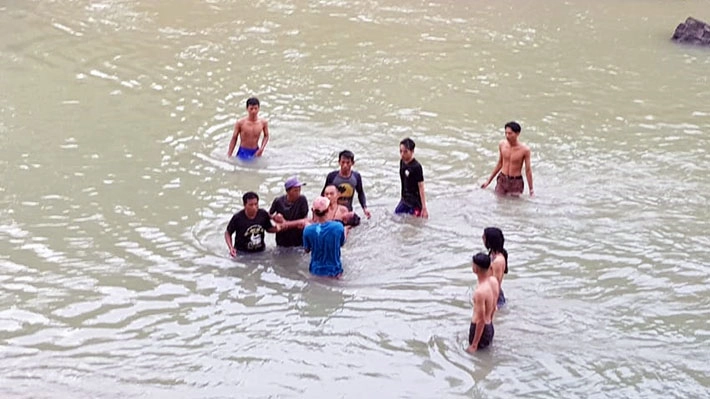 Bocah Tenggelam di Sungai Lukulo