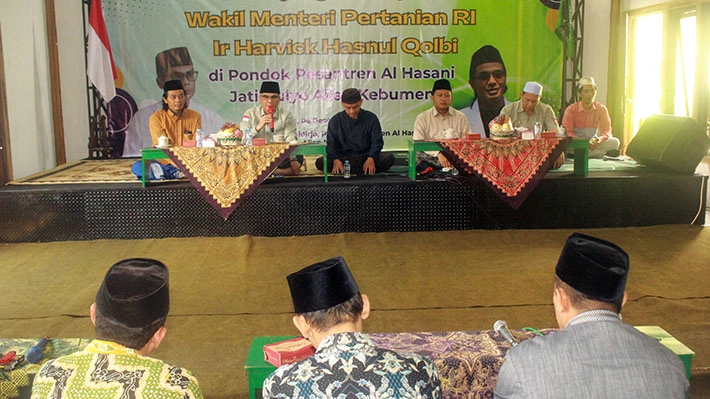Kunjungan Wamentan di Pondok Pesantren Al Hasani