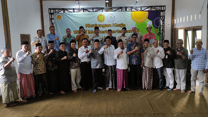 Kunjungan Wamentan di Pondok Pesantren Al Hasani