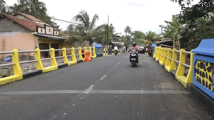 Jembatan Teba Candirenggo Selesai Diperbaiki, Akses ke Objek Wisata Kini Lancar